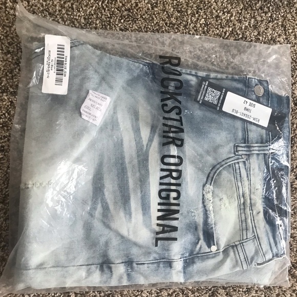 Denim Jeans: Rockstar Original Timb Blue Jean - Picture 2 of 4